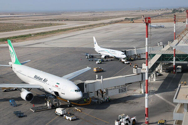 ازسرگیری پروازها در فرودگاه بین‌المللی بندرعباس پس از بهبود شرایط جوی
