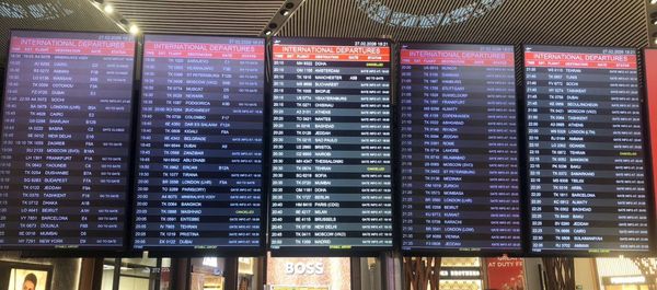 لغو برخی پروازهای امشب استانبول به تهران