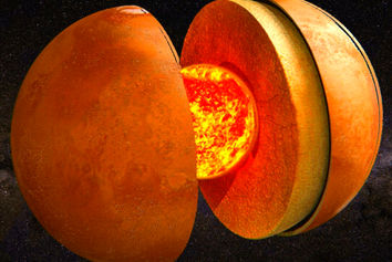 اندازه‌ی هسته‌ی مریخ در اتفاقی ناگهانی کشف شد!