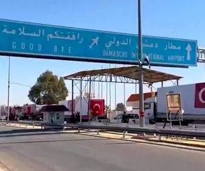 ترکیه بازسازی فرودگاه دمشق را آغاز کرد +فیلم