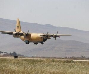 یک فروند هواپیمای C130 اورهال شد
