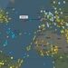 مفهوم انواع رنگ‌ها در flightradar 24