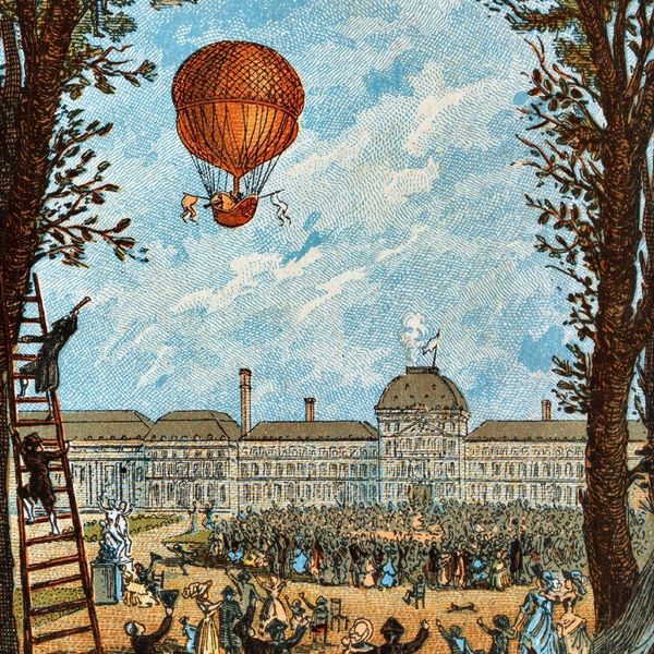 سالروز اولین پرواز انسان با بالون هیدروژنی