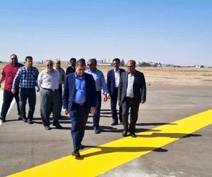 پایان بهسازی فرودگاه شهدای سیرجان