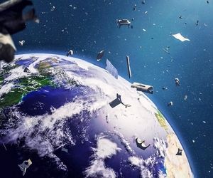 فضاپیماهای از رده خارج شده جو زمین را پر از فلز کرده‌اند