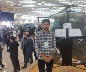 ساخت هلیکوپتر سبک ۲ نفره با موتور پراید توسط نخبه ایرانی!