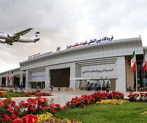 انجام روزانه میانگین ۱۱ پرواز داخلی و خارجی از فرودگاه شیراز