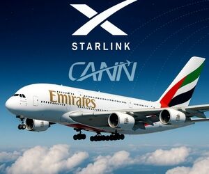 ناوگان ایرباس A380 امارات در آستانه بهره‌گیری از استارلینک ایلان ماسک