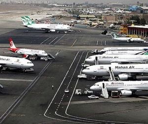 کاهش پروازها در فروردین امسال نسبت به مدت مشابه سال گذشته