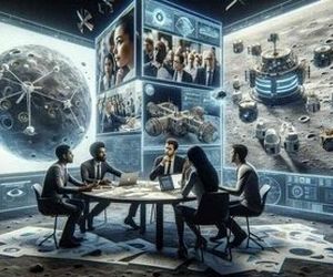 رویای اقامت در ماه به حقیقت می‌پیوندد!/ عکس