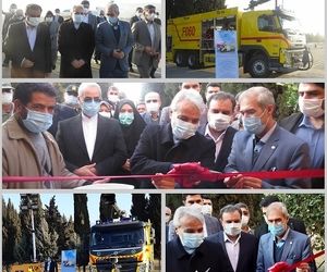 افتتاح سالن تشریفات فرودگاه خرم آباد با حضور معاون رییس جمهور