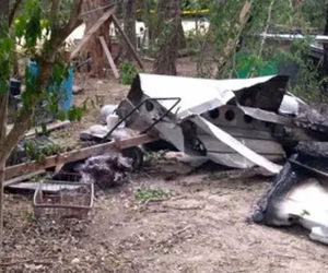 سقوط هواپیمای آموزشی در امارات و کشته شدن خلبان
