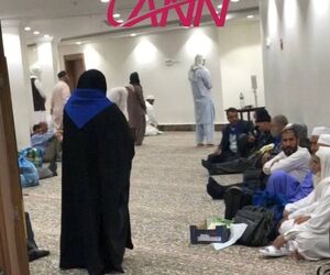 سرگردانی ۱۴ ساعته مسافران جده به بیرجند ایران ایر!، هیچ کس پاسخگوی مسافران نیست  +فیلم