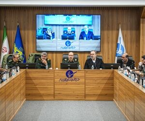 آیین تکریم و معارفه فرمانده یگان حفاظت سپاه فرودگاه پیام برگزار شد
