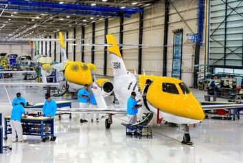 مراحل دیدنی تولید جت خصوصی هوندا، هلیکوپتر رابینسون و ایرباس A-350X WB + فیلم