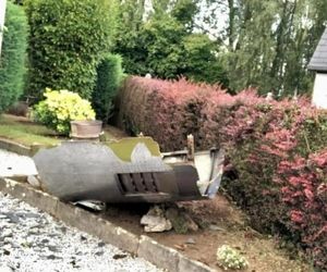 سقوط قطعات موتور ۷۴۷ در بلژیک