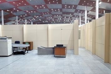 بهسازی و زیباسازی سالن ترانزیت داخلی فرودگاه تبریز