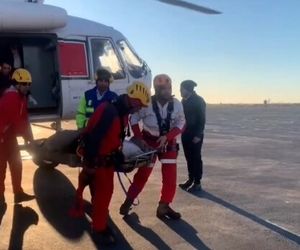 بالگرد اورژانس گلستان برای نجات جان یک بیمار به پرواز درآمد