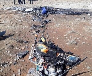 گزارش اولیه سانحه هواپیمای آموزشی در منطقه ایوانکی