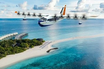 طراحی یک هواپیمای مسافربری دوزیست برقی جدید