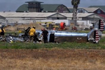 سقوط هواپیمای بازمانده جنگ جهانی در کالیفرنیا