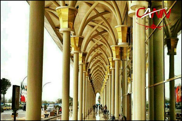 بازدید معاون برنامه ریزی و نظارت شرکت فرودگاه‌ها از پروژه بزرگ محوطه سازی فرودگاه مشهد