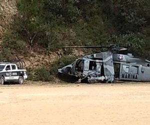 سقوط بالگرد آمریکایی «بلک هاوک» ارتش مکزیک با 1 کشته و 10 زخمی