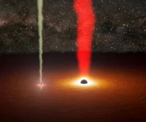 رصد دو سیاهچاله در کهکشانی دوردست با داده‌های ماهواره «تس» ناسا