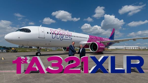 ویزار اولین دریافت‌کننده ایرباس A321XLR در جهان شد


