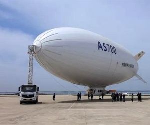 کشتی هوایی غول‌پیکر چینی با موفقیت آزمایش شد