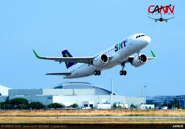 هواپیمایی SKYهواپیمای ایرباس ٣٢٠نئوی خود را تحویل گرفت.
