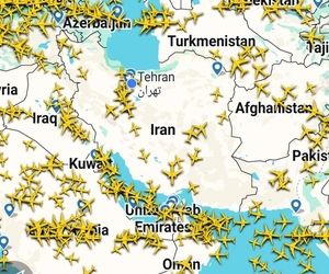 خودداری شرکت‌های هواپیمایی خارجی از عبور از حریم هوایی غرب ایران

