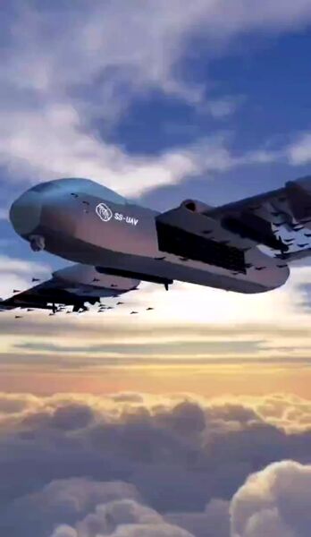 
چین آماده پرتاب نخستین ناو پهپادی هوایی؛ Jiutian SS-UAV با ظرفیت حمل بیش از ۱۰۰ پهپاد و موشک

