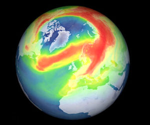 ایجاد یک سوراخ غیرمعمول در لایه اوزون قطب شمال