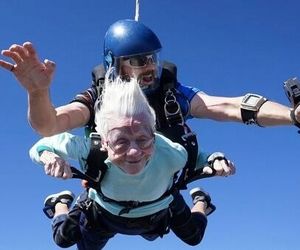 مسن‌ترین چترباز جهان پس از رکوردشکنی درگذشت