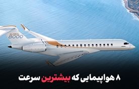 اینفوگرافی|۸ هواپیمایی که بیشترین 

سرعت زیرصوت را تجربه کرده اند
