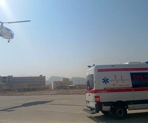 پرواز بالگردهای اورژانس فارس و هرمزگان برای نجات جان یک بیمار