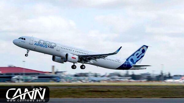 هواپیمای ایرباس A321 LR در حال ساخت