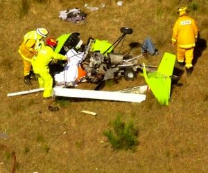 یک کشته و یک مجروح در سانحه سقوط هواپیمای سبک در شرق استرالیا