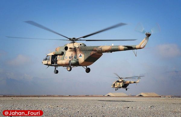 بازگرداندن بالگردهای ارتش پیشین افغانستان به طالبان