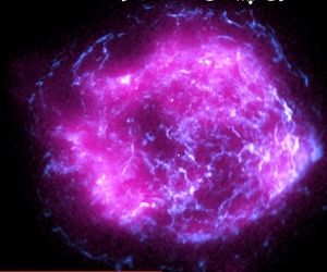 تصویر جدید ناسا از بقایای ستاره ای که 3 قرن پیش منفجر شد