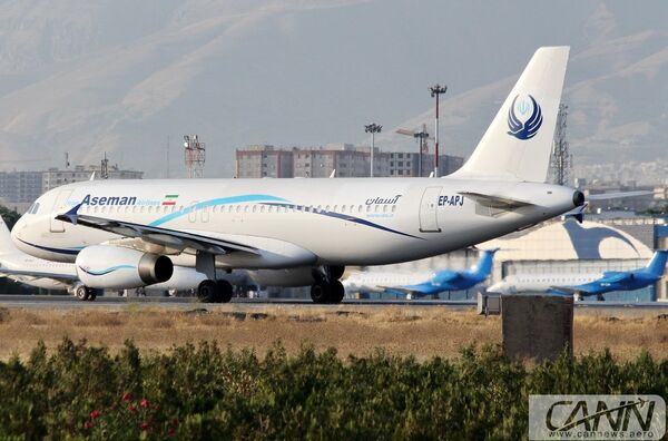 تغییر مسیر ایرباس 320 آسمان
