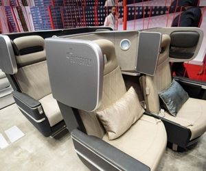 تصاویری از طرح‌های جدید کابین هواپیما در نمایشگاه تجهیزات داخلی برلین 