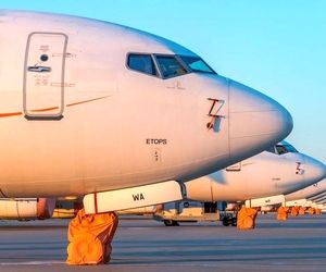 تصاویری از هواپیماهای پارک شده در فرودگاه پراگ (PRG) پایتخت جمهوری چک 