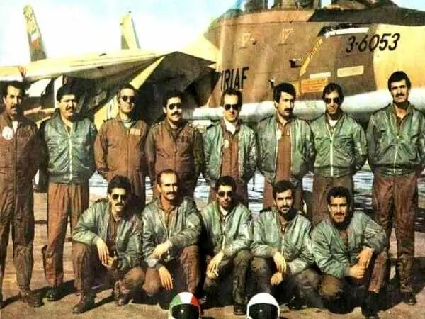 یدالله خلیلی، خلبان مشهور F-۱۴ در دوره آموزشی در آمریکا؛ دهه ۵۰