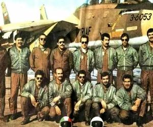 یدالله خلیلی، خلبان مشهور F-۱۴ در دوره آموزشی در آمریکا؛ دهه ۵۰