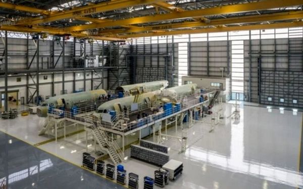 توقف خط تولید ایرباس در شهر موبایل