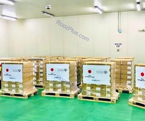 سومین محموله واکسن کرونا از ژاپن رسید 