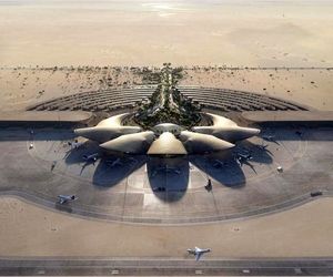 طراحی فرودگاه جدید عربستان با طرحی از تپه‌های شنی