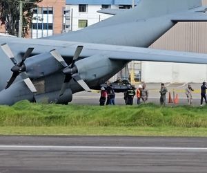 خروج هواپیمای C-130H اکوادور 

از مسیر تاکسی‌وی

